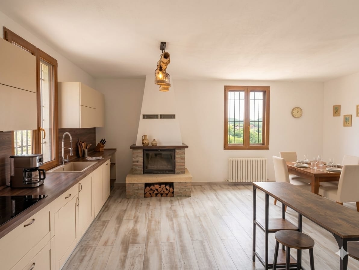 Cucina dopo la ristrutturazione